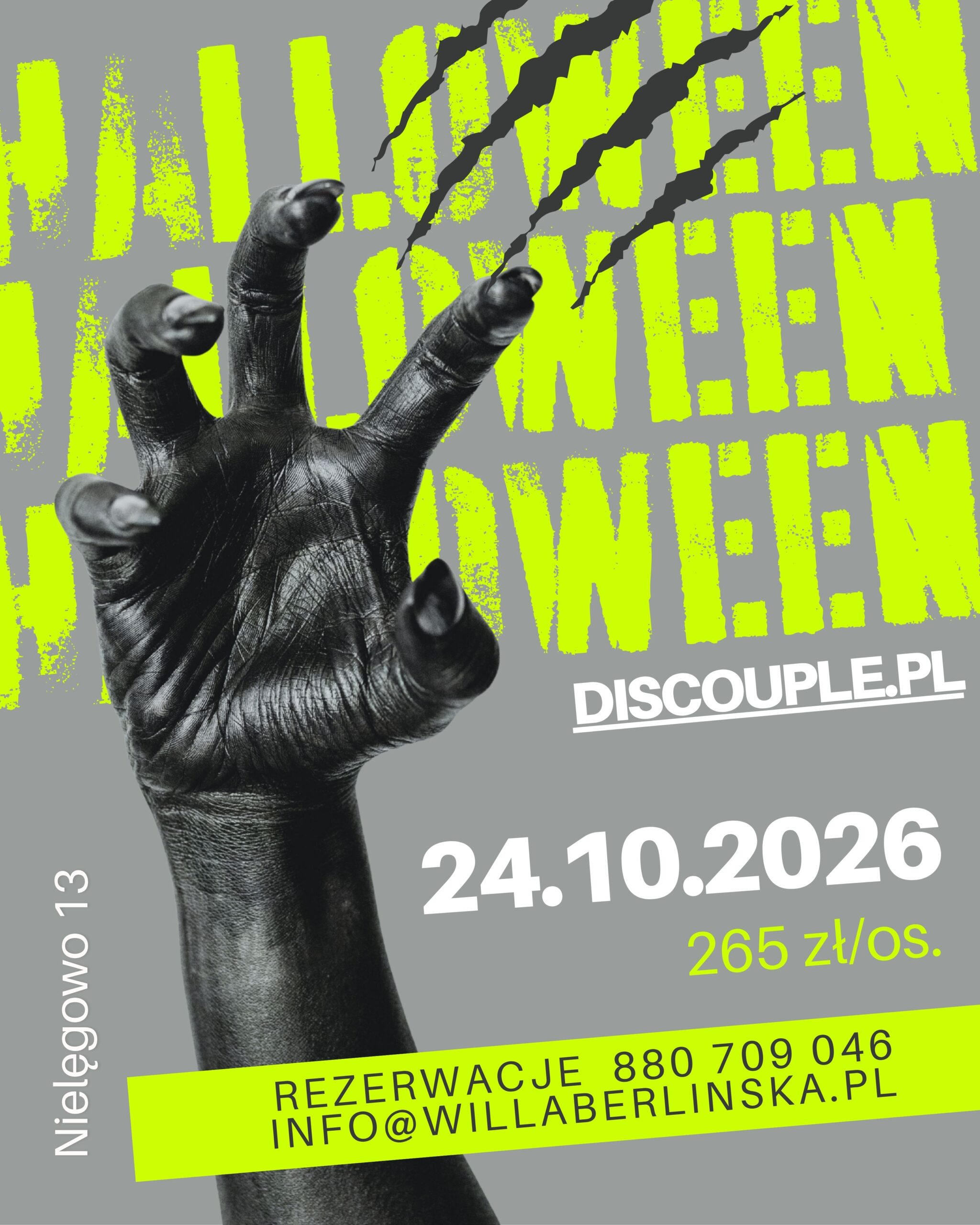 Impreza Halloween 24.10.2026